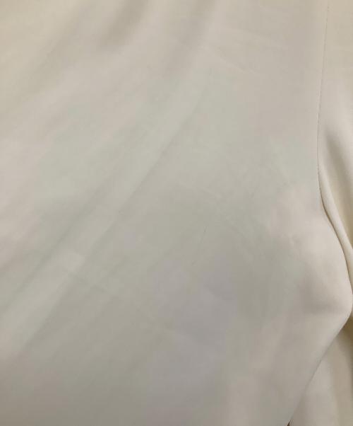 MM6 Maison Margiela（エムエムシックスメゾンマルジェラ）MM6 Maison Margiela (エムエムシックスメゾンマルジェラ) プリーツワイドパンツ アイボリー サイズ:36の古着・服飾アイテム