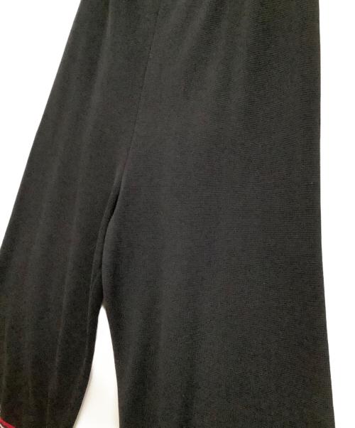 GUCCI（グッチ）GUCCI (グッチ) パンツ ブラック×レッド サイズ:Mの古着・服飾アイテム