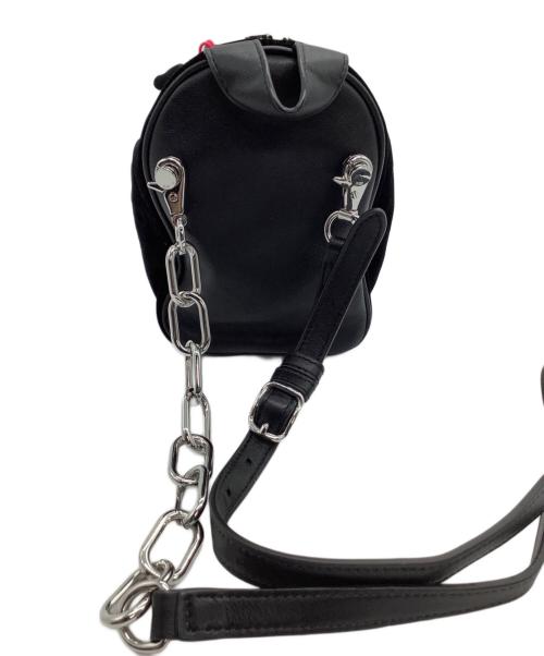ALEXANDER WANG（アレキサンダー・ワン）ALEXANDER WANG (アレキサンダー・ワン) ベルベットミニショルダーリュック ブラックの古着・服飾アイテム