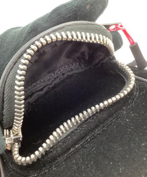 ALEXANDER WANG（アレキサンダー・ワン）ALEXANDER WANG (アレキサンダー・ワン) ベルベットミニショルダーリュック ブラックの古着・服飾アイテム