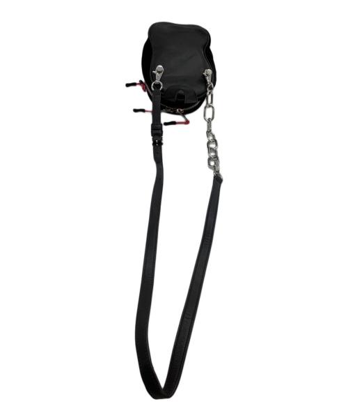 ALEXANDER WANG（アレキサンダー・ワン）ALEXANDER WANG (アレキサンダー・ワン) ベルベットミニショルダーリュック ブラックの古着・服飾アイテム