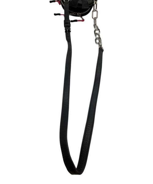 ALEXANDER WANG（アレキサンダー・ワン）ALEXANDER WANG (アレキサンダー・ワン) ベルベットミニショルダーリュック ブラックの古着・服飾アイテム