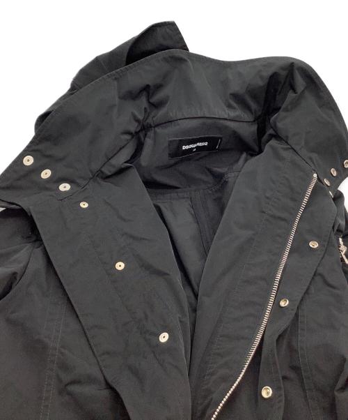DSQUARED2（ディースクエアード）DSQUARED2 (ディースクエアード) ミリタリージャケット ブラック サイズ:48の古着・服飾アイテム
