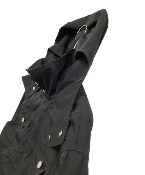 DSQUARED2（ディースクエアード）DSQUARED2 (ディースクエアード) ミリタリージャケット ブラック サイズ:48の古着・服飾アイテム