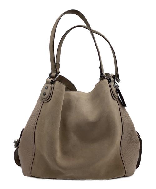 COACH（コーチ）COACH (コーチ) ハンドバッグ ベージュの古着・服飾アイテム