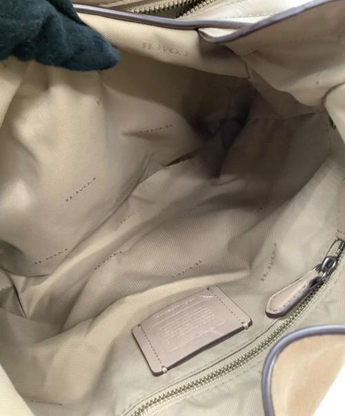 COACH（コーチ）COACH (コーチ) ハンドバッグ ベージュの古着・服飾アイテム