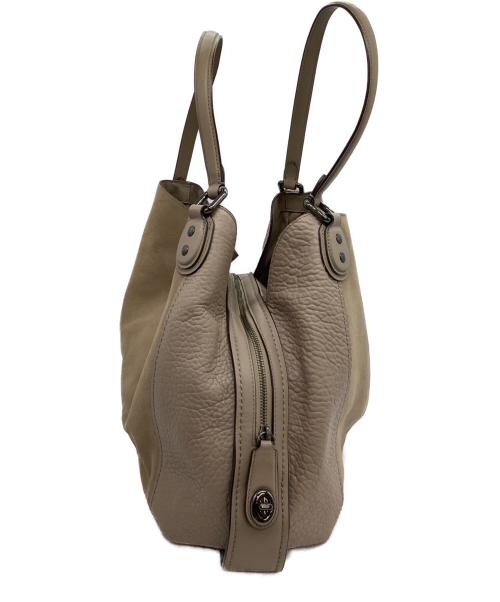 COACH（コーチ）COACH (コーチ) ハンドバッグ ベージュの古着・服飾アイテム