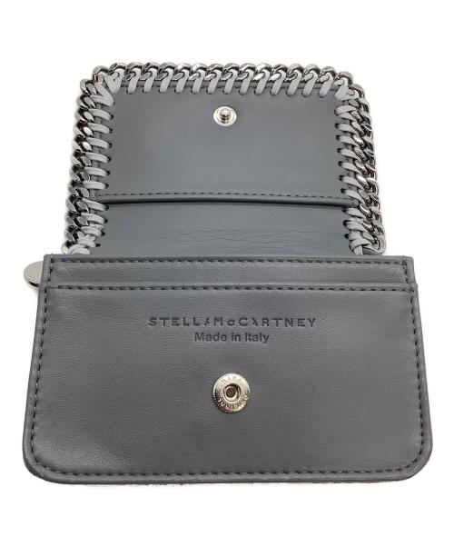 STELLA McCARTNEY（ステラマッカートニー）STELLA McCARTNEY (ステラマッカートニー) カードケース　ファベラ グレーの古着・服飾アイテム