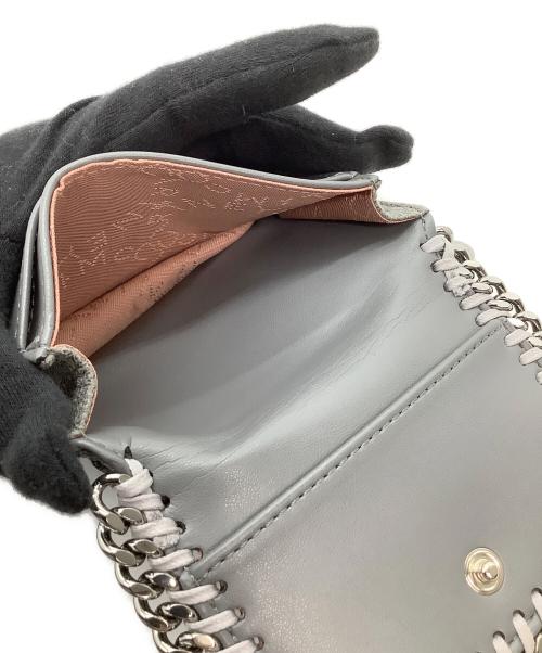 STELLA McCARTNEY（ステラマッカートニー）STELLA McCARTNEY (ステラマッカートニー) カードケース　ファベラ グレーの古着・服飾アイテム