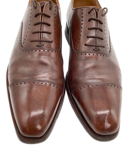 SCOTCH GRAIN（スコッチグレイン）SCOTCH GRAIN (スコッチグレイン) ストレートチップシューズ Bel Homme BY HIROKAWA ブラウン サイズ:26の古着・服飾アイテム
