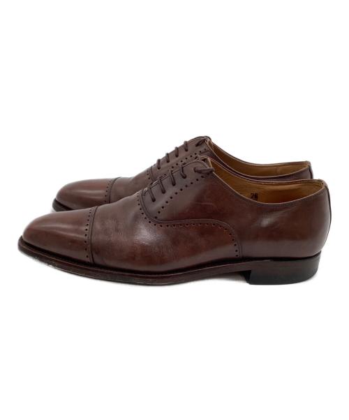 SCOTCH GRAIN（スコッチグレイン）SCOTCH GRAIN (スコッチグレイン) ストレートチップシューズ Bel Homme BY HIROKAWA ブラウン サイズ:26の古着・服飾アイテム