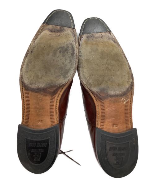 SCOTCH GRAIN（スコッチグレイン）SCOTCH GRAIN (スコッチグレイン) ストレートチップシューズ Bel Homme BY HIROKAWA ブラウン サイズ:26の古着・服飾アイテム
