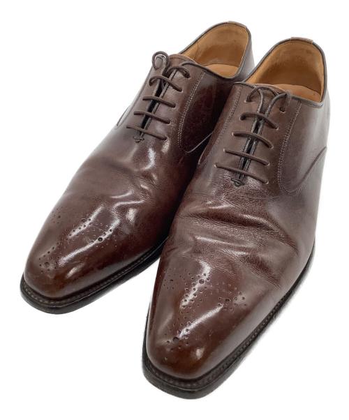 SCOTCH GRAIN（スコッチグレイン）SCOTCH GRAIN (スコッチグレイン) メダリオンシューズ Bel Homme ブラウン サイズ:25 1/2の古着・服飾アイテム