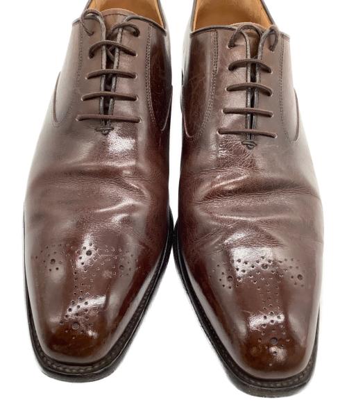 SCOTCH GRAIN（スコッチグレイン）SCOTCH GRAIN (スコッチグレイン) メダリオンシューズ Bel Homme ブラウン サイズ:25 1/2の古着・服飾アイテム