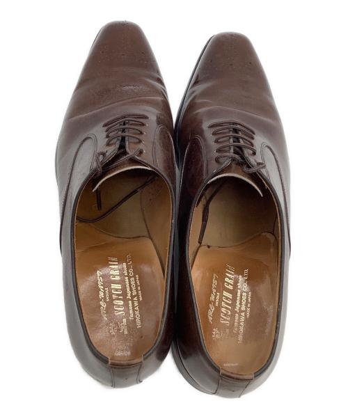 SCOTCH GRAIN（スコッチグレイン）SCOTCH GRAIN (スコッチグレイン) メダリオンシューズ Bel Homme ブラウン サイズ:25 1/2の古着・服飾アイテム