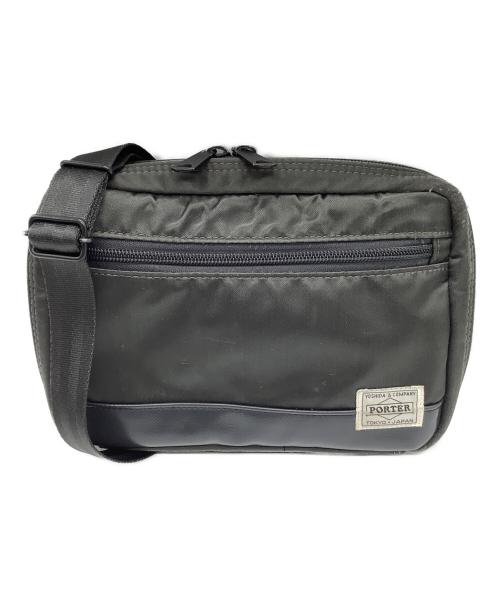 PORTER（ポーター）PORTER (ポーター) SAC'S BAR (サックスバー) ショルダーバッグ ブラックの古着・服飾アイテム