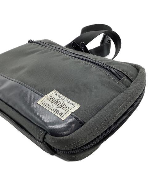 PORTER（ポーター）PORTER (ポーター) SAC'S BAR (サックスバー) ショルダーバッグ ブラックの古着・服飾アイテム