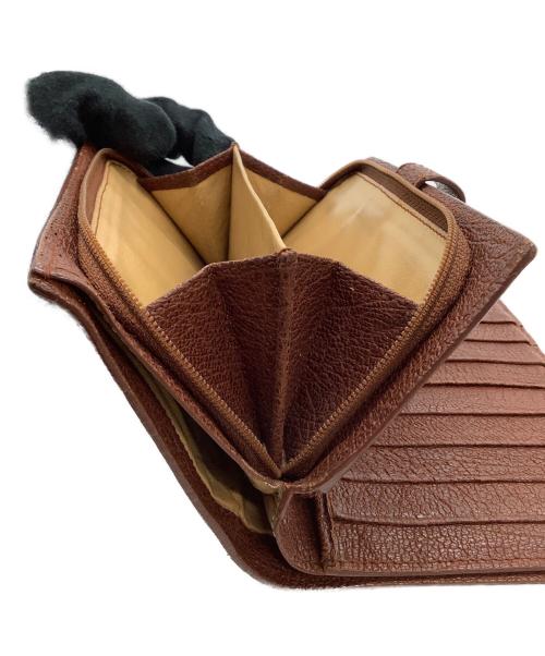 BOTTEGA VENETA（ボッテガベネタ）BOTTEGA VENETA (ボッテガベネタ) 長財布　イントレチャート ブラウンの古着・服飾アイテム