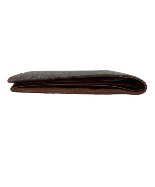 LOUIS VUITTON（ルイ ヴィトン）LOUIS VUITTON (ルイ ヴィトン) 2つ折り財布　モノグラム　ポルトフォイユ ミュルティプル ブラウンの古着・服飾アイテム