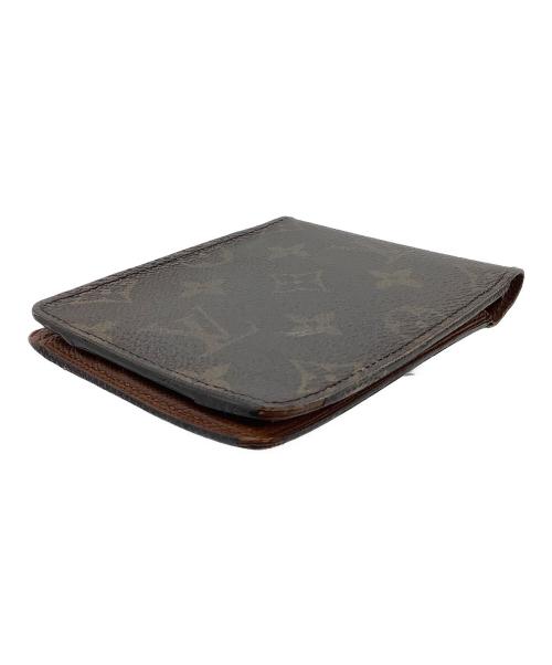 LOUIS VUITTON（ルイ ヴィトン）LOUIS VUITTON (ルイ ヴィトン) 2つ折り財布　モノグラム　ポルトフォイユ ミュルティプル ブラウンの古着・服飾アイテム
