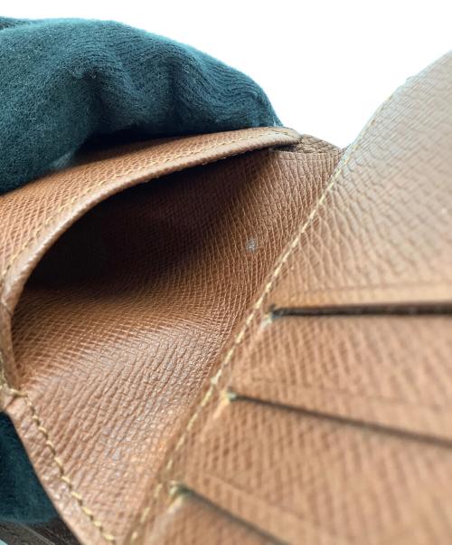 LOUIS VUITTON（ルイ ヴィトン）LOUIS VUITTON (ルイ ヴィトン) 2つ折り財布　モノグラム　ポルトフォイユ ミュルティプル ブラウンの古着・服飾アイテム
