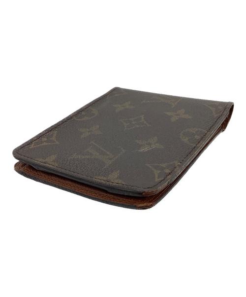 LOUIS VUITTON（ルイ ヴィトン）LOUIS VUITTON (ルイ ヴィトン) 2つ折り財布　モノグラム　ポルトフォイユ ミュルティプル ブラウンの古着・服飾アイテム