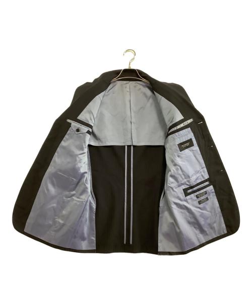 BURBERRY BLACK LABEL（バーバリーブラックレーベル）BURBERRY BLACK LABEL (バーバリーブラックレーベル) セットアップスーツ ストライプ ブラック サイズ:38Rの古着・服飾アイテム