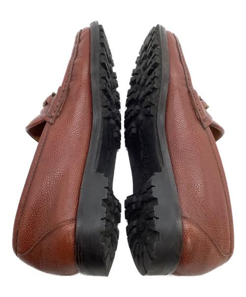 Salvatore Ferragamo（サルヴァトーレ フェラガモ）Salvatore Ferragamo (サルヴァトーレ フェラガモ) ビットローファー ブラウン サイズ:7の古着・服飾アイテム