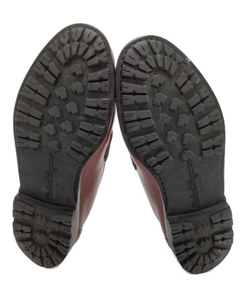 Salvatore Ferragamo（サルヴァトーレ フェラガモ）Salvatore Ferragamo (サルヴァトーレ フェラガモ) ビットローファー ブラウン サイズ:7の古着・服飾アイテム