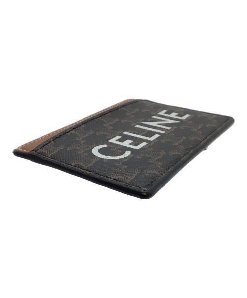CELINE（セリーヌ）CELINE (セリーヌ) カードケース　トリオンフ ブラウンの古着・服飾アイテム