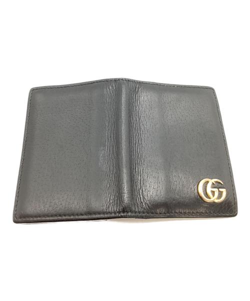 GUCCI（グッチ）GUCCI (グッチ) カードケース　GGマーモント ブラックの古着・服飾アイテム
