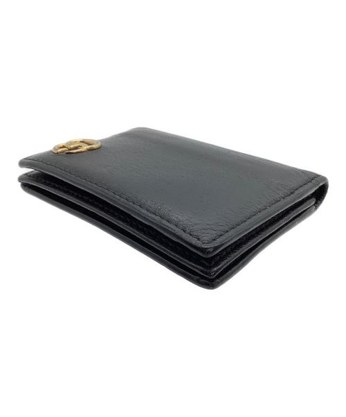 GUCCI（グッチ）GUCCI (グッチ) カードケース　GGマーモント ブラックの古着・服飾アイテム