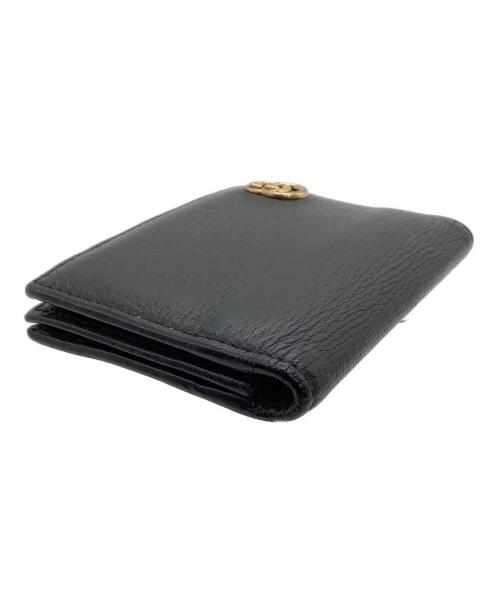 GUCCI（グッチ）GUCCI (グッチ) カードケース　GGマーモント ブラックの古着・服飾アイテム