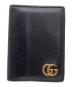 GUCCI（グッチ）の古着「カードケース　GGマーモント」｜ブラック