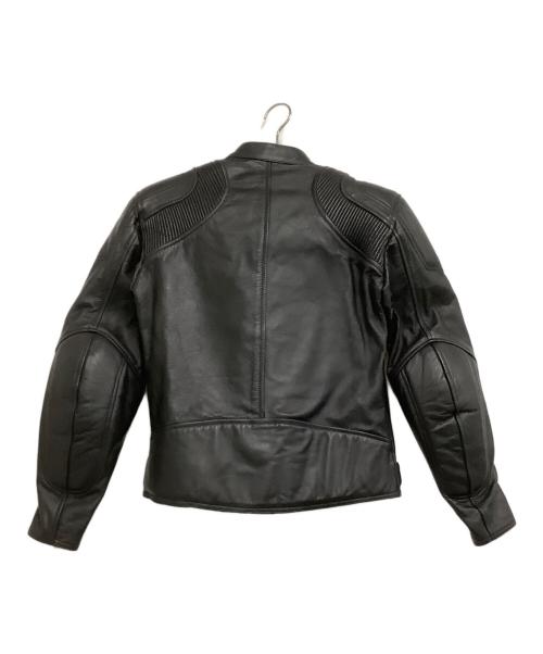 Liugoo Leathers（リューグーレザーズ）LIUGOO LEATHERS (リューグーレザーズ) ライダースジャケット　プロテクター入 ブラック サイズ:Mの古着・服飾アイテム