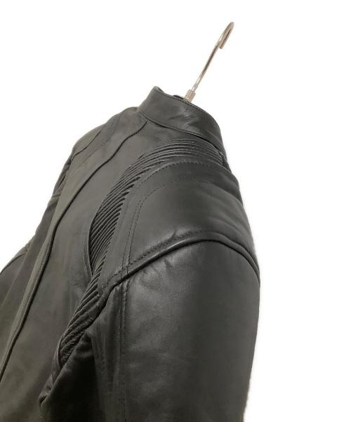 Liugoo Leathers（リューグーレザーズ）LIUGOO LEATHERS (リューグーレザーズ) ライダースジャケット　プロテクター入 ブラック サイズ:Mの古着・服飾アイテム