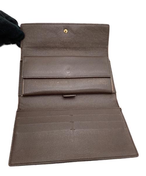 LOUIS VUITTON（ルイ ヴィトン）LOUIS VUITTON (ルイ ヴィトン) 長財布　ダミエ　ポルトフォイユ・インターナショナル ブラウンの古着・服飾アイテム