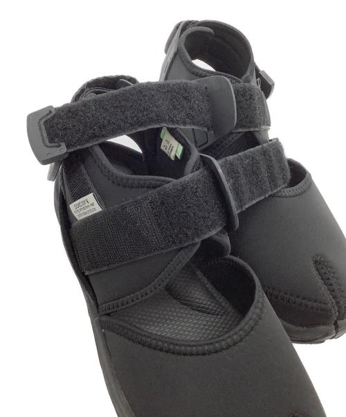 SUICOI'E（スイコック）SUICOI'E (スイコック) サンダル UNBITA-ab / 足袋サンダル ブラック サイズ:24の古着・服飾アイテム