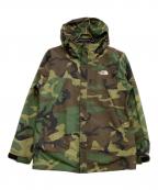 THE NORTH FACEザ ノース フェイス）の古着「マウンテンパーカー ノベルティースクープジャケット」｜カーキ