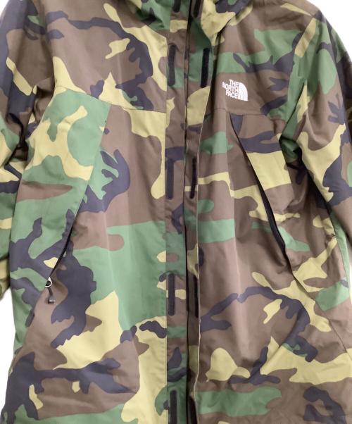 THE NORTH FACE（ザ ノース フェイス）THE NORTH FACE (ザ ノース フェイス) マウンテンパーカー ノベルティースクープジャケット カーキ サイズ:Mの古着・服飾アイテム