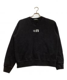 DSQUARED2（ディースクエアード）の古着「スウェット」｜ブラック