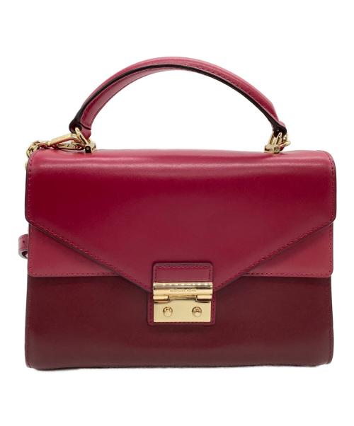 MICHAEL KORS（マイケルコース）MICHAEL KORS (マイケル・コース) ショルダーバッグ レッドの古着・服飾アイテム