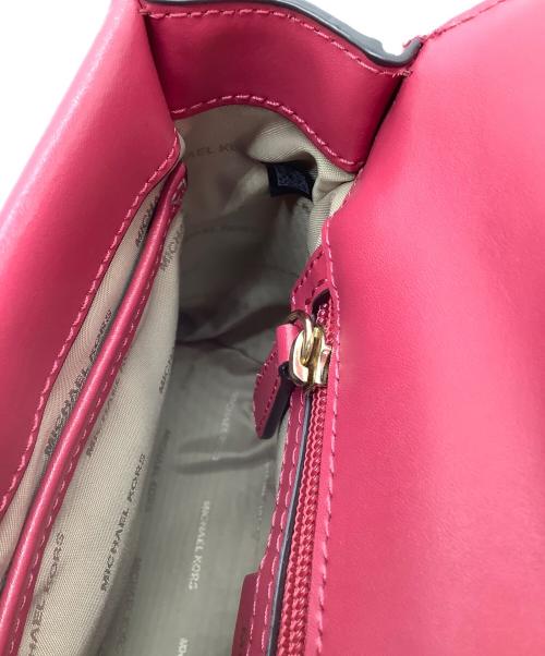 MICHAEL KORS（マイケルコース）MICHAEL KORS (マイケル・コース) ショルダーバッグ レッドの古着・服飾アイテム