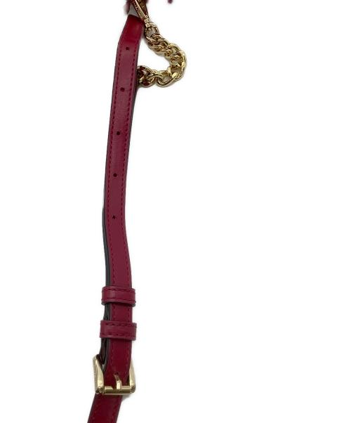 MICHAEL KORS（マイケルコース）MICHAEL KORS (マイケル・コース) ショルダーバッグ レッドの古着・服飾アイテム