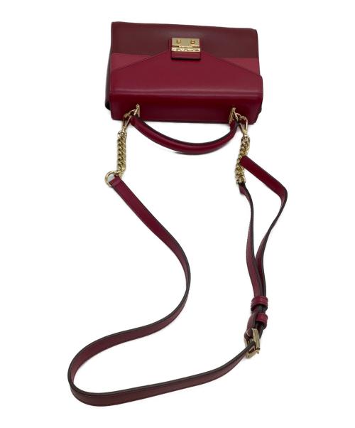 MICHAEL KORS（マイケルコース）MICHAEL KORS (マイケル・コース) ショルダーバッグ レッドの古着・服飾アイテム