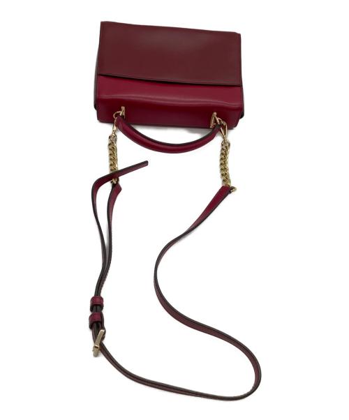 MICHAEL KORS（マイケルコース）MICHAEL KORS (マイケル・コース) ショルダーバッグ レッドの古着・服飾アイテム
