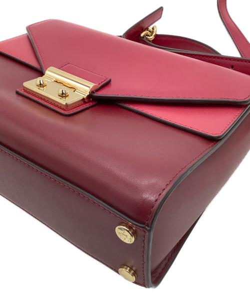MICHAEL KORS（マイケルコース）MICHAEL KORS (マイケル・コース) ショルダーバッグ レッドの古着・服飾アイテム