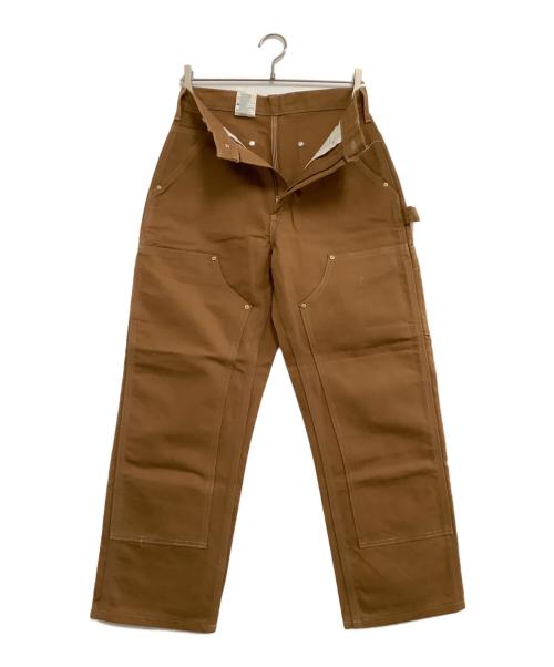 CarHartt（カーハート）CarHartt (カーハート) ダブルニーワークパンツ ブラウン サイズ:28X32の古着・服飾アイテム