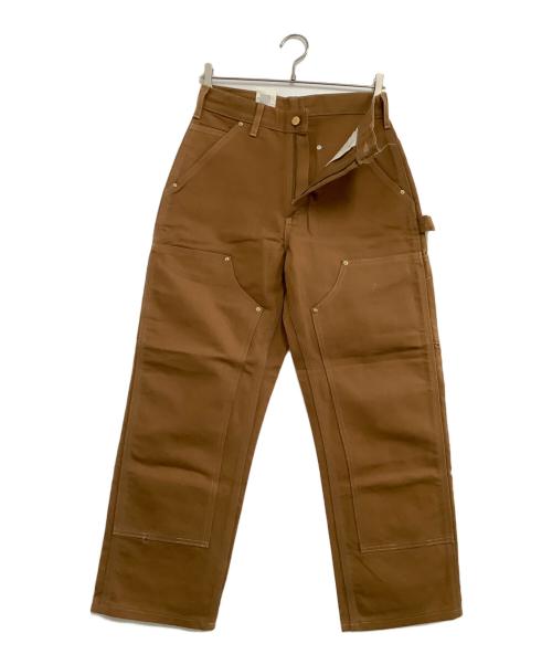 CarHartt（カーハート）CarHartt (カーハート) ダブルニーワークパンツ ブラウン サイズ:28X32の古着・服飾アイテム