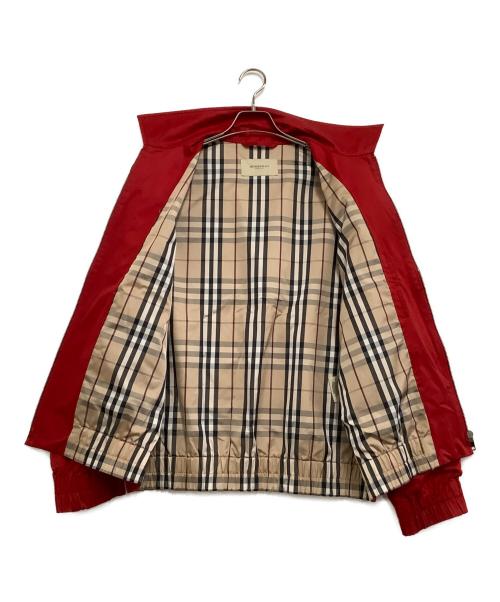 BURBERRY LONDON（バーバリーロンドン）BURBERRY LONDON (バーバリーロンドン) スイングトップ レッド サイズ:Mの古着・服飾アイテム
